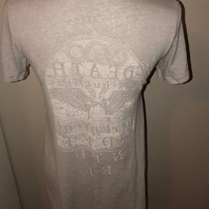 T-shirt with print on back